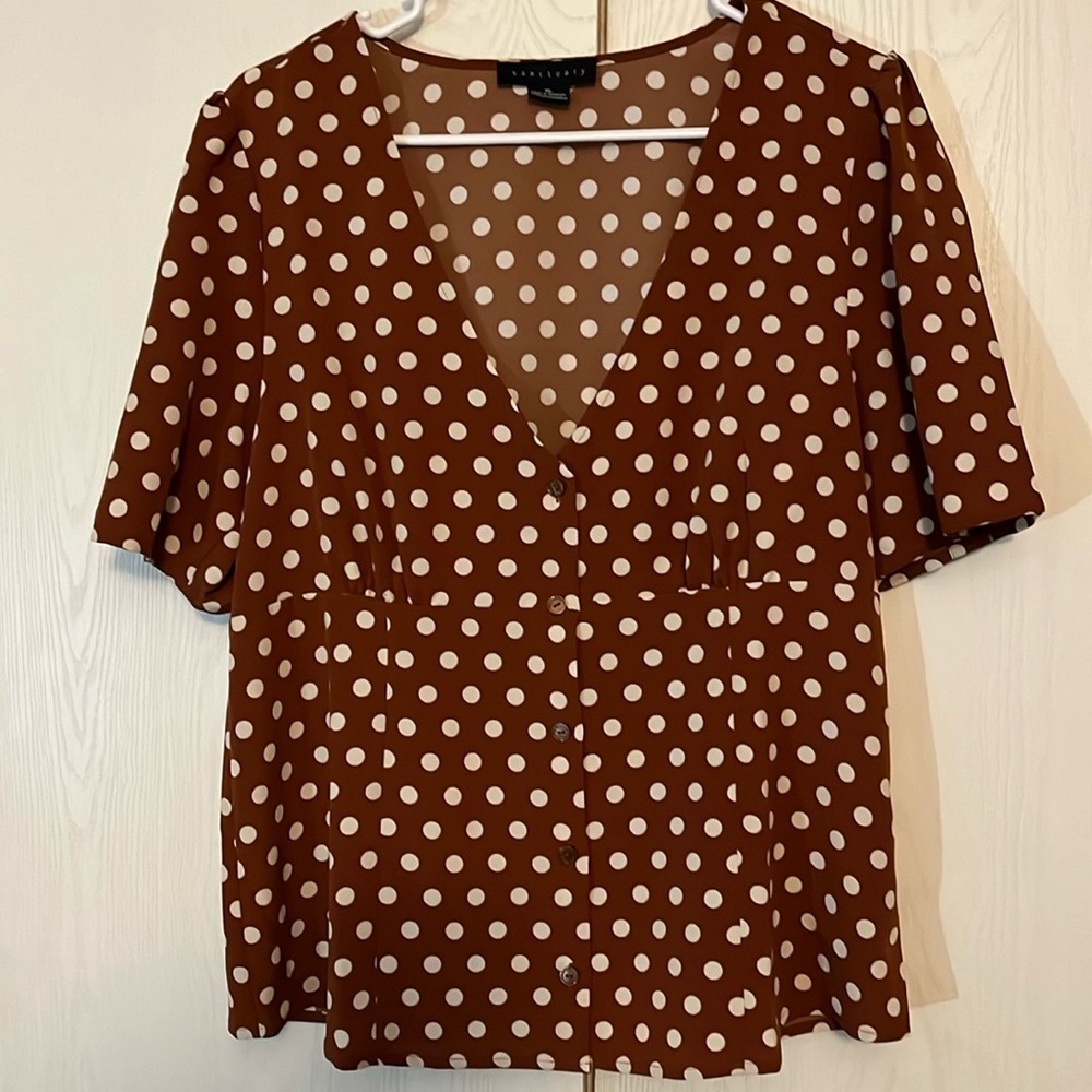 Sanctuary Button Front Blouse - image 1